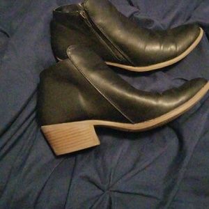 Black booties